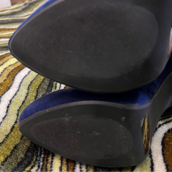Velvet Platform Booties- NWOT - Picture 6 of 11